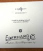Eberhard & Co. libretto certificato di garanzia per Chrono 4 Grande Taille